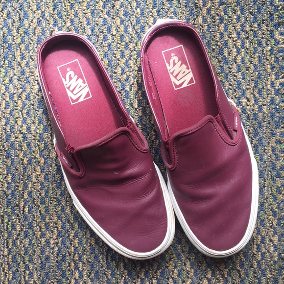 vans slip on clog